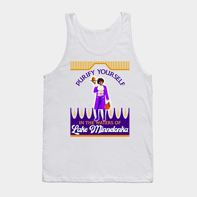 Purify Yourself in the Waters of Lake Minnetonka (Light) Tank Top by darklordpug